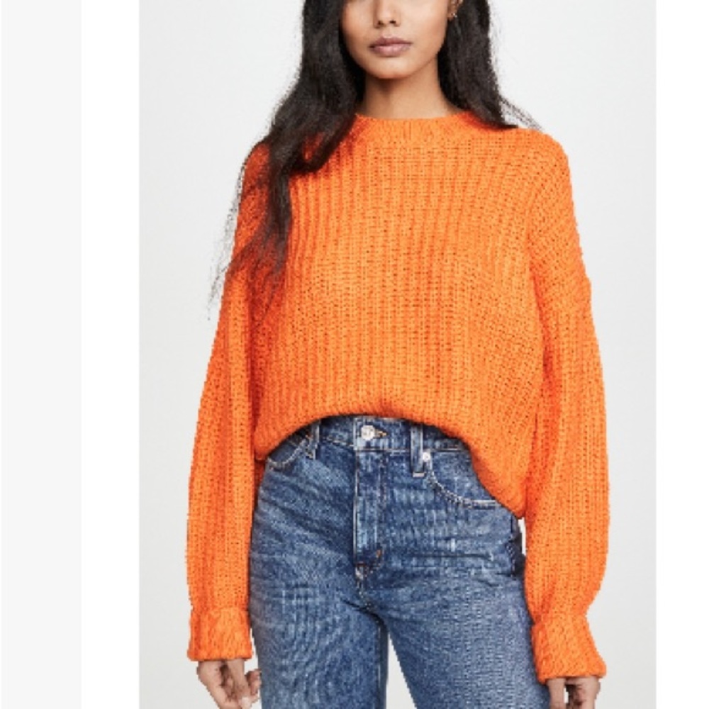 The fifth label orange knit sweater